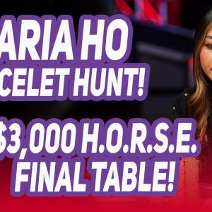 Maria Ho Chases World Series of Poker Bracelet at $3,000 H.O.R.S.E. Final Table