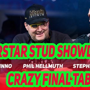 Phil Hellmuth Headlines WSOP 2021 $10,000 Seven Card Stud Championship Final Table