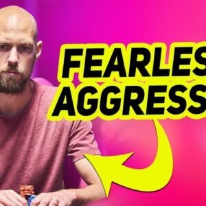 Fearless Aggression from Stephen Chidwick in the 2021 WSOP Main Event!