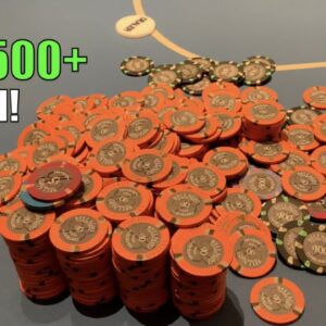 $6500+ After Stacking Multiple Opponents!!! HUGE ALL INS!! Must See!! Poker Vlog Ep 189
