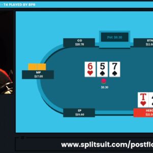 How To Play WEAK STRAIGHT DRAWS | SplitSuit Poker