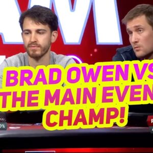 Brad Owen vs Main Event Champion Koray Aldemir
