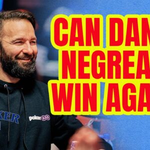 Daniel Negreanu Chases Another Big Win at U.S. Poker Open Event #1 Final Table
