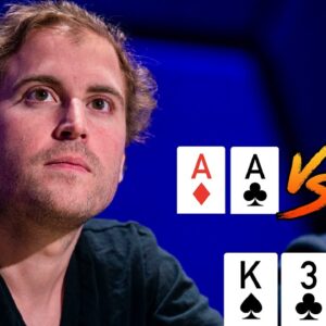 Pocket ACES with $432,000 to First