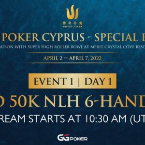 Triton Poker Cyprus Special Edition 2022 - Event #1 NLH 6-Handed - Day 1