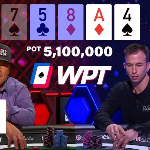 Beer Drinking Poker Player Can't Lose | $548,825 to First