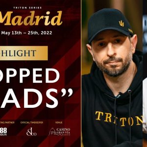 "Bujtas trapping Rast with FLOPPED QUADS" - Triton Poker Madrid 2022