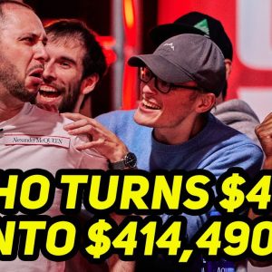 Every Poker Player's Dream: Beating 13,565 Players at the World Series of Poker!
