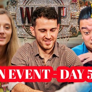 WSOP Main Event Day 5 with Gaelle Baumann, Zilong Zhang and Koray Aldemir | 1-Hour Preview