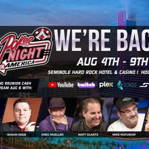Poker Night is back and filming at the Seminole Hard Rock in August