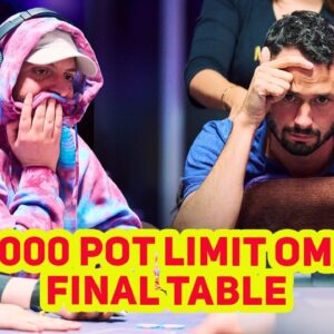 2022 Poker Masters $25,000 Pot Limit Omaha Final Table