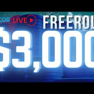 CCG Poker LIVE: $3,000 Freeroll ~ August Qualifiers