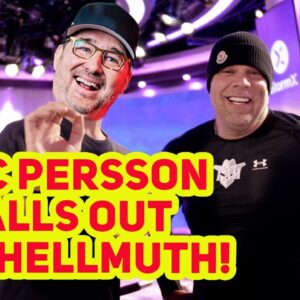 Eric Persson's Beef with Phil Hellmuth Heats Up | Poker Masters Vlog