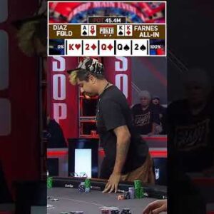 Is This The Craziest Fold in World Series of Poker History? #shorts