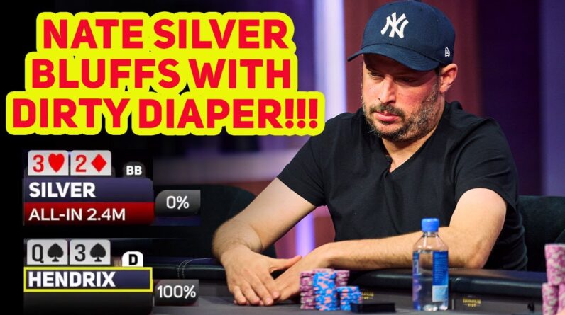 America's Top Statistician Nate Silver Runs Epic Bluff in $10,000 Poker Tournament