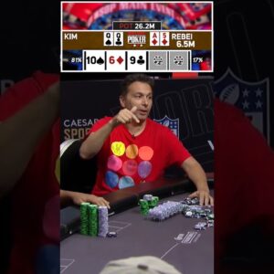 Young Poker Pro Gets Owned by Old French Player! #shorts
