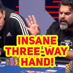 Nick Schulman, Matt Berkey & Crazy Jimmy D Clash in $211,000 Poker Hand!