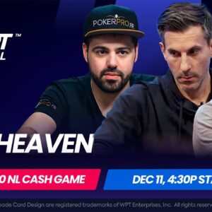$500/$500 $1K Ante With Daniel "Jungleman" Cates and Haralabos Voulgaris  [SUPER HIGH STAKES]