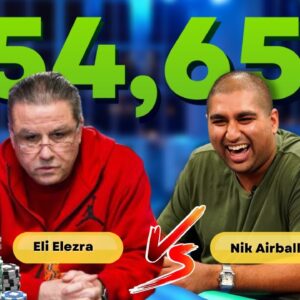 ALL IN For OVER $54,000 Pot - WPT High Stakes Cash Game