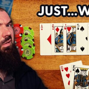 I Flopped The NUTS & The River SUCKS (Poker VLOG 11 Hand)