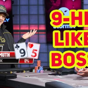 Phil Hellmuth Tries Epic Bluff with 9-High vs Scott Seiver