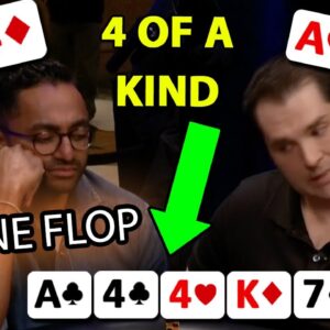 Flopping QUADS and getting ACTION | Tech Billionaire stacks the pros