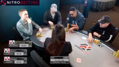 Max Value with the Nine High Four Card Flush! (5/10/20 cash)