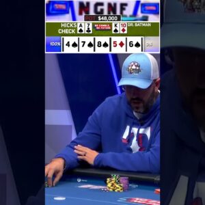 Would You Risk Your Entire Bankroll with a King-High Flush?