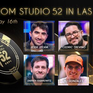 Live Poker at Studio 52 in Las Vegas!