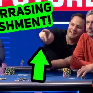The Only Poker Game Where You Get Punished for Folding!