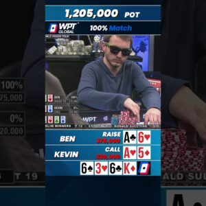 With a 2,255,000 Pot on the Line, He Makes a BAD Call😓😮 #shorts