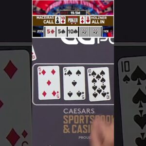Ace-Queen All-in vs Ace-Ten in the WSOP Main Event! [Watch Till End]