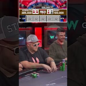 Aces vs Ace-King in WSOP Main Event!