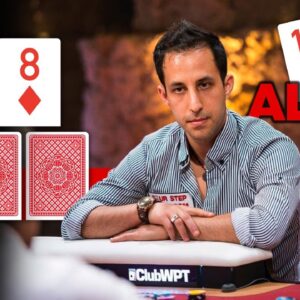 ALL IN With FLUSH Draw for $99,125 Pot at High Stakes Cash Game