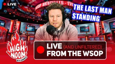 LIVE WSOP coverage from the Horseshoe with Will Jaffe, Ryan DePaulo, and Mintzy