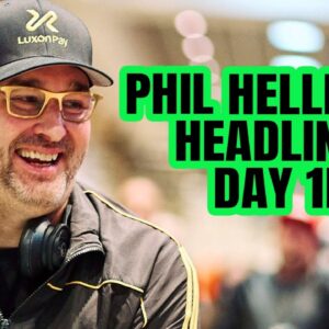 World Series of Poker Main Event 2023 | Day 1d with Phil Hellmuth
