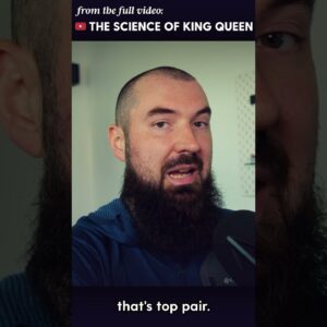 👑 King Queen Tip When Flopping One Pair