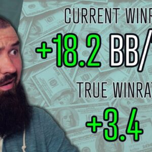 What Is Your TRUE Poker Winrate? How Many Hands Will It Take?