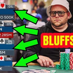 World Series of Poker 2023 Best Bluffs Compilation!