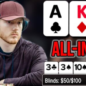 A Rare Mistake from Jason Koon [$50,000] | Poker Hand of the Day presented by BetRivers