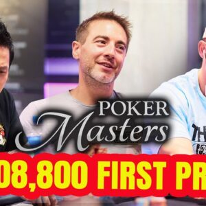 Stacked Final Table at 2023 Poker Masters with Alex Foxen, Chance Kornuth & Ren Lin!