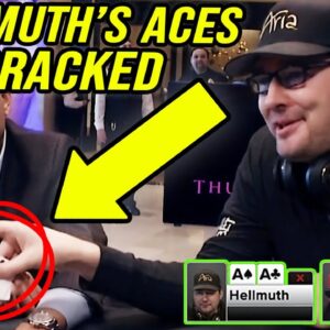 Phil Hellmuth's ACES CRACKED 5 Times [Compilation] Presented by BetRivers
