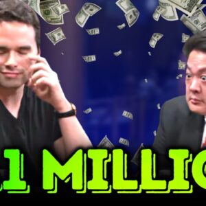 STRAIGHT vs. STRAIGHT for $1.1 Million Pot at MILLION Dollar Cash Game