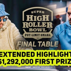The Biggest Pot Limit Omaha Final Table Ever with Jared Bleznick & Stephen Chidwick!