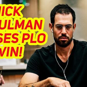 Nick Schulman Headlines PokerGO Tour $10,000 Pot Limit Omaha Hi/Lo Final Table