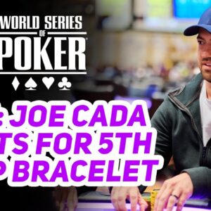 World Series of Poker 2022 $1,500 6-Max Final Table