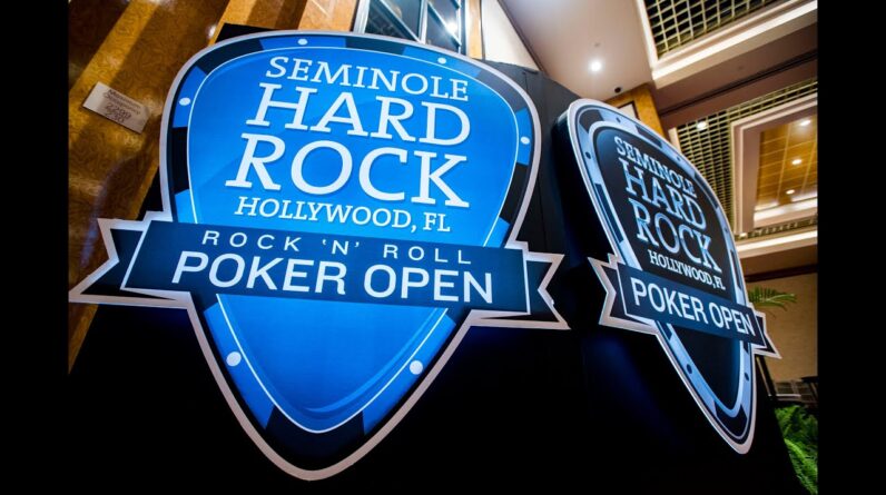 ðŸ”´ WPT Seminole Hard Rock Hollywood Rock N Roll Poker Championship Final Table - $752,500 for 1st!