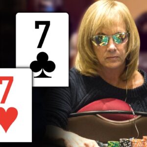 Soccer Mom WINS 2,488,000 With THREE OF A KIND at WPT FINAL TABLE