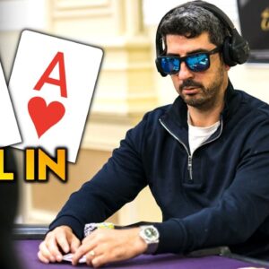 Would You Go ALL IN with POCKET ACES for $66,550?