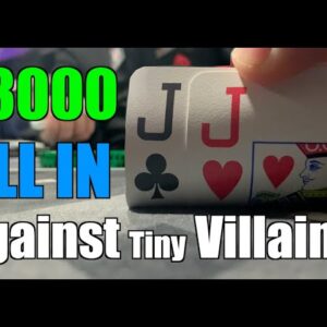 ALL IN w/My Favorite Hand In $3000 Pot Vs Nemesis!! Montreal Poker Is WILD! Poker Vlog Ep 279